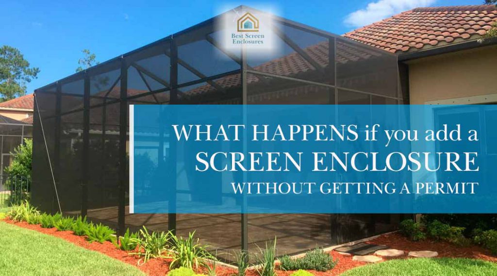 SCREEN ENCLOSURE PERMIT PEMBROKE PINES