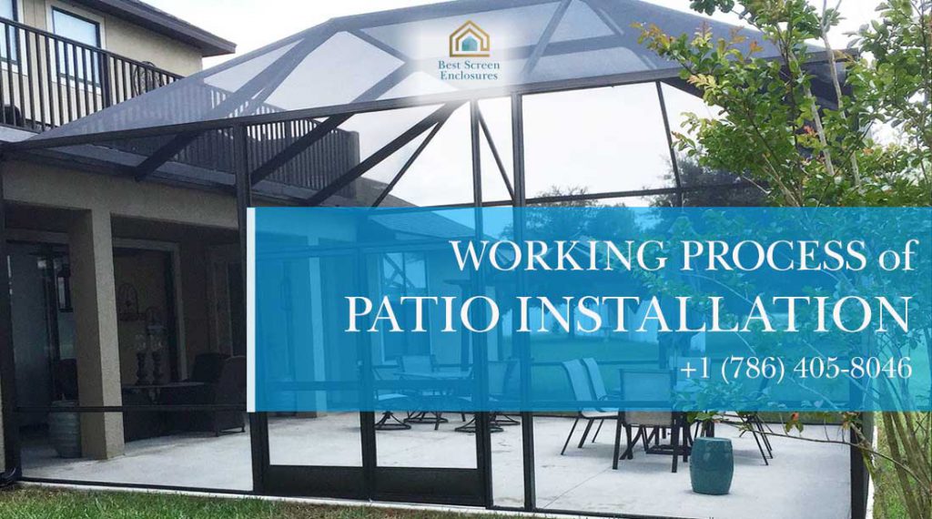 Gazebo installation Sunrise